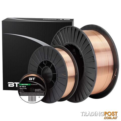 BT 70S-6 Mild Steel Mig Wire 0.9mm 0.7kg Bossweld 210007