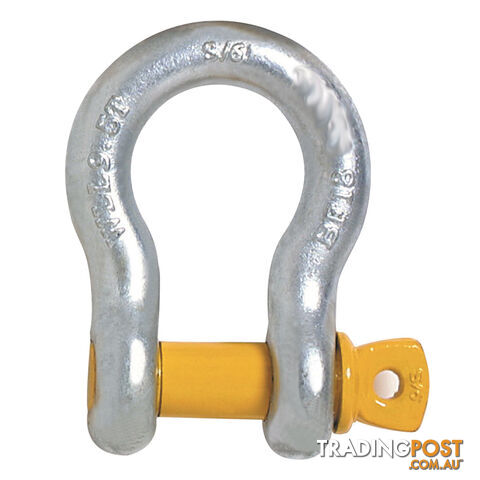 GRD'S Bow Shackle 10"11mm WL1.0T Screw Pin Anchor Beaver 242310