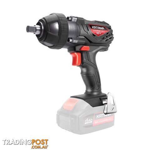 All 1/2" Impact Wrench 18V Charge (Skin Only) Katana 220020