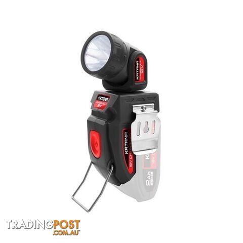 Cordless Swivel Head Torch Only 18V Charge Katana 220030