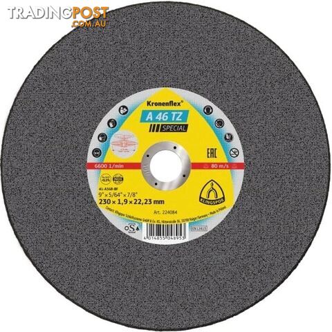 Cutting-off Wheels 180mm x 1.6mm For Steel and Stainless Steel A 46 TZ...