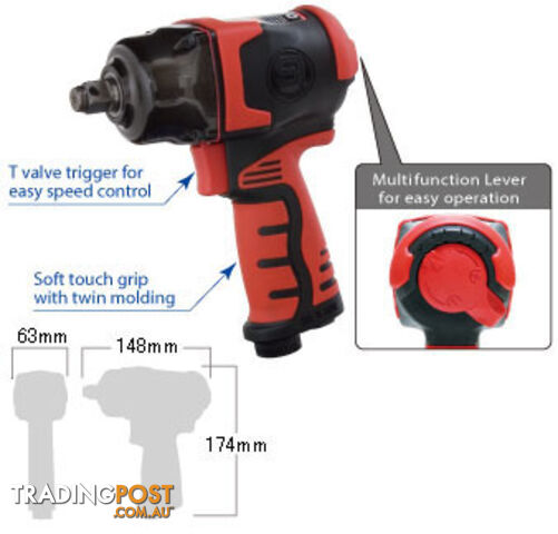 Impact Wrench 1/2 Shinano SI-1610