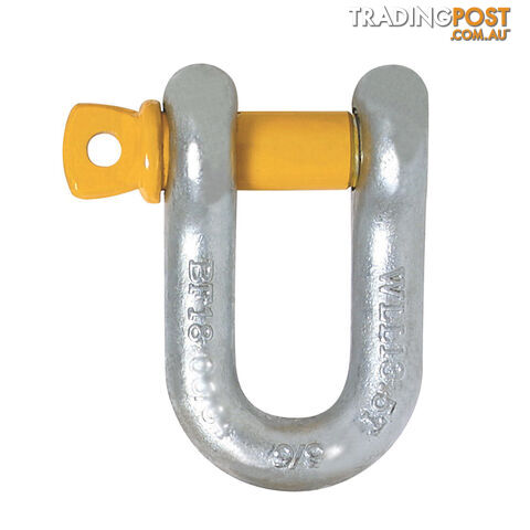 Yellow Pin Grade S Screw Pin Dee Shackle Beaver 241310 - photo 3 of 5