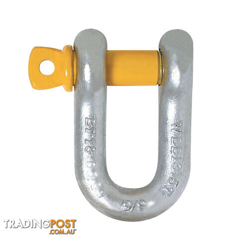 Beaver Yellow Pin Grade S Screw Pin Dee Shackle Beaver 241311 - photo 2 of 5