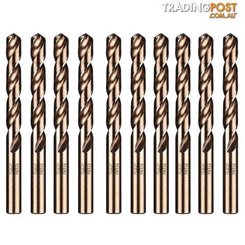 Drill Bit HSSG Steel - 8.0mm Pferd 25203536 Pack of 10
