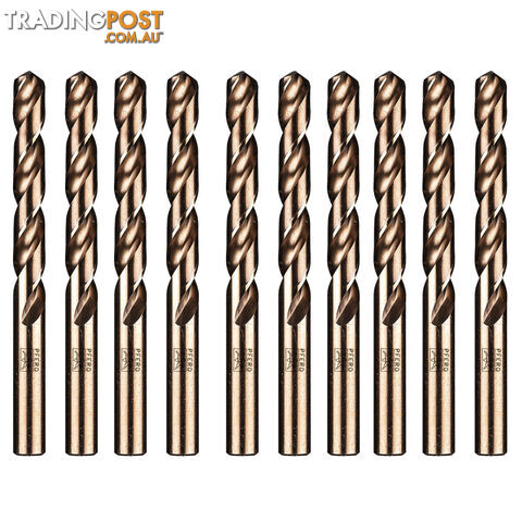 Drill Bit HSSG Steel - 10.0mm Pferd 25203540 Pack of 10