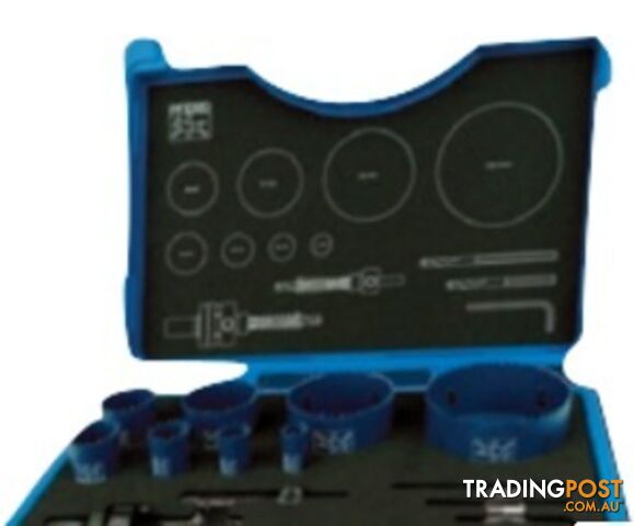 Plumbers Hole Saw set - 9 Pieces 25999902