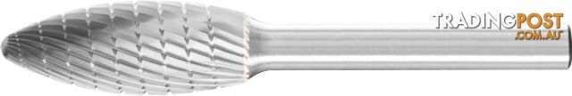 Carbide Burr Flame Shape 1/4" Shank 1/2" x 1 1/4" SH-5 Pferd 26006771