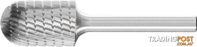 Carbide Burr Cylindrical Radius 1/4" Shank 5/8" x 1" SC-6 Pferd 26007213