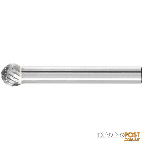 Carbide Burr Ball Shape KUD 1/4" Shank 3/8" x 5/16" SD-3 Pferd 26007214
