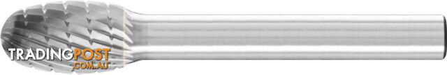 Carbide Burr Oval Shape 1/4" Shank 3/8" x 5/8" SE-3 Pferd 26007215