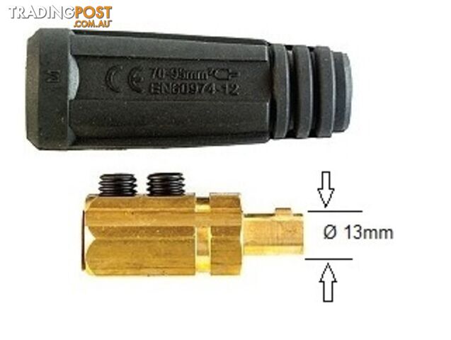 Cable Plug Male 35-50 mm Sq Cable CP3550