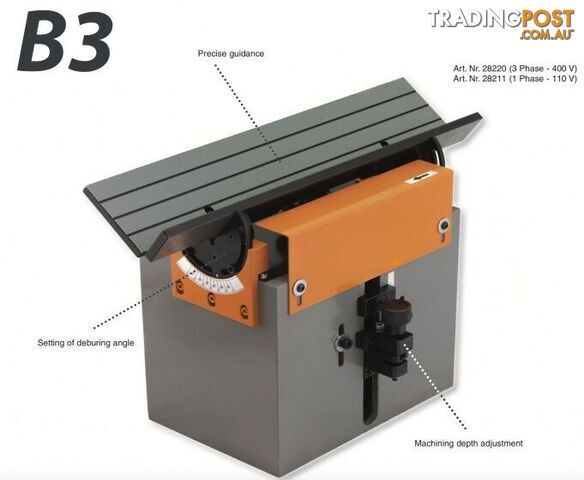 Deburring and Bevelling System B3 Excision 28220