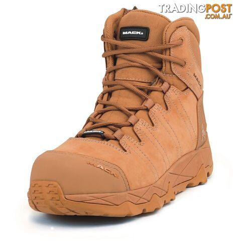 Safety Boots Octane Zip-Up Size 4 Honey Unisex Mack MKOCTANEZHHF040