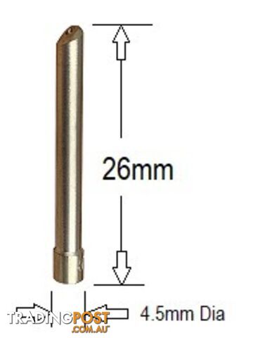 Wedge Collet 1.6mm Female 2C116GS
