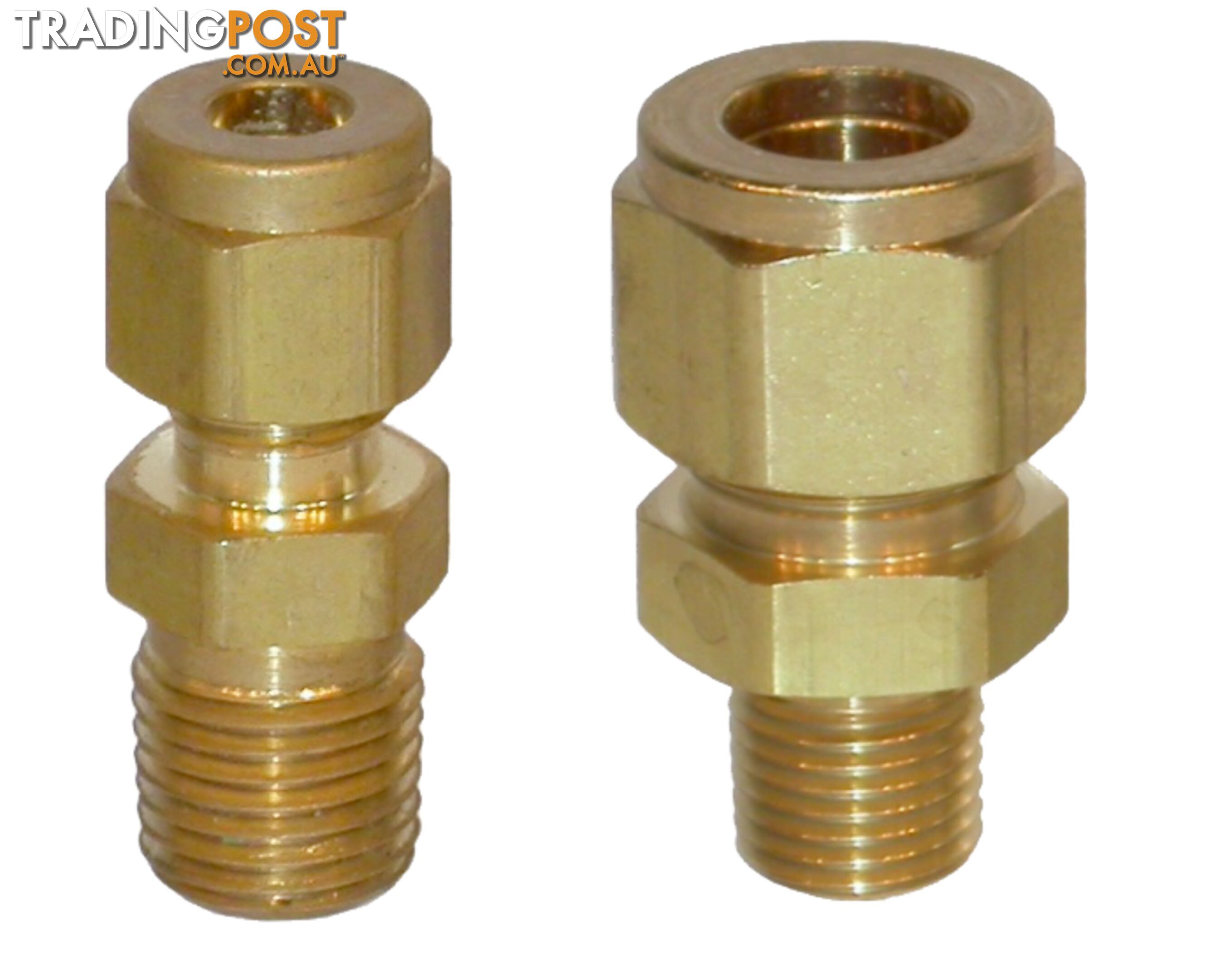 Compression Fitting Brass Tesuco