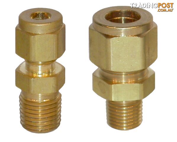Compression Fitting Brass Tesuco