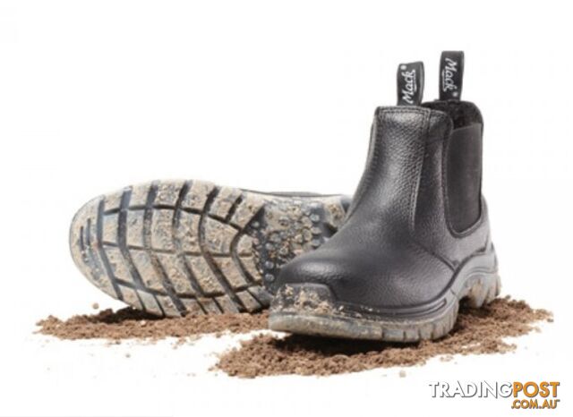 Mack Tradie Boot slip on Steel Toe Size 10