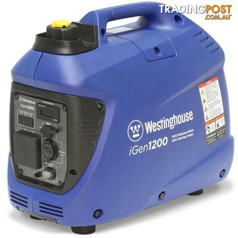 Digital Inverter Generator Portable Gas Powered 1200 W iGen1200