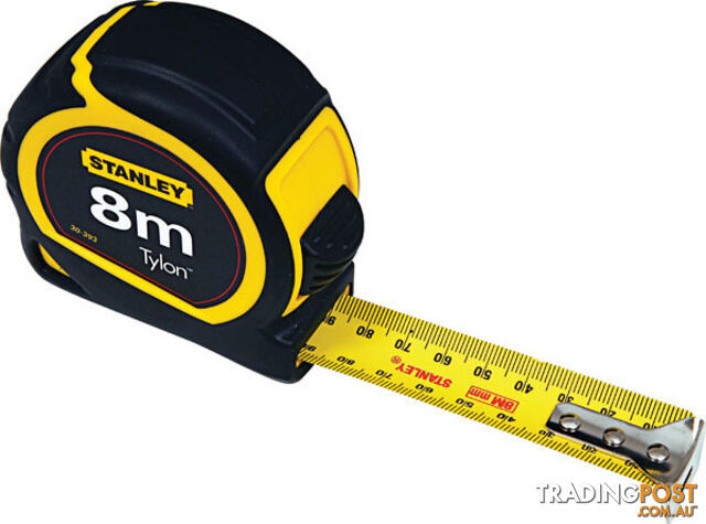 Stanley Tylon Tape Rule Long Life Blade 8m Tape 30-393