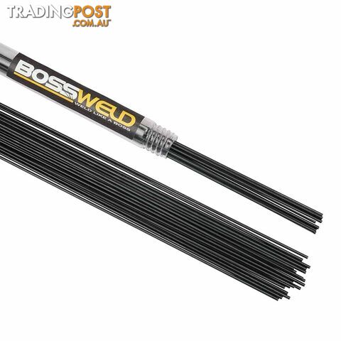 2.4mm 1kg RG45 Black Mild Steel Welding Rod Handy Pack Bossweld 300045H