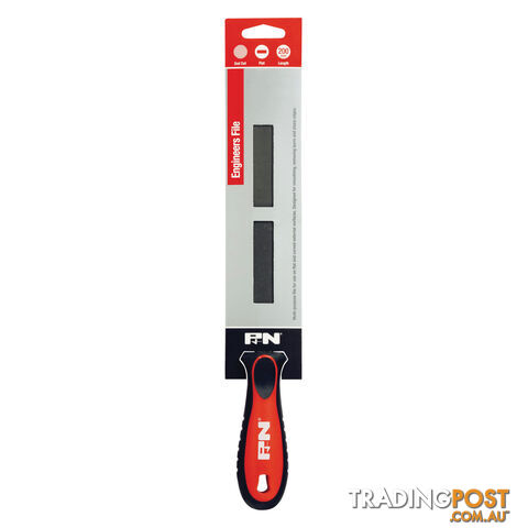 FILE FLAT Second Cut 200mm (8") HANDLED S/P 1 pack SUTTON 300AC1082