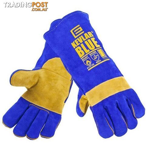 The KEVLAR® BLUE™ Welding Glove Elliotts 300RKB
