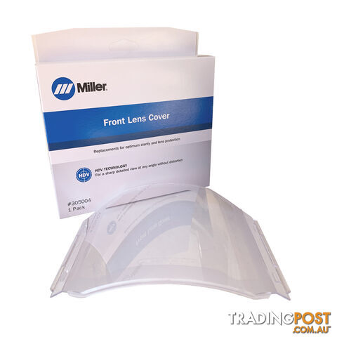 HDV Front Lens Cover Pack of 1 Piece Miller 305004