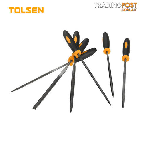 6PCS Needle Files Ser Tolsen 32046