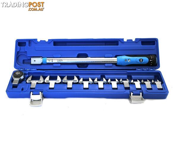 Interchangeable Head Screen Torque Wrench Set 12 Piece Warren & Brown 334060