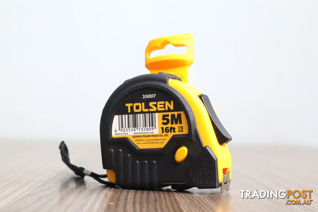 Measuring Tape 5m x 19mm Tolsen 35007