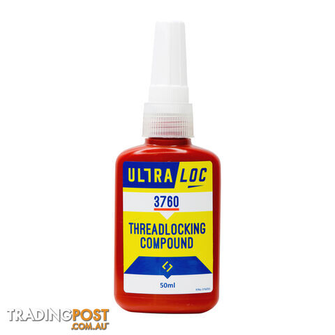 Primerless High Strength Fast Curing Red Coloured Threadlocker 376010 Pack of...