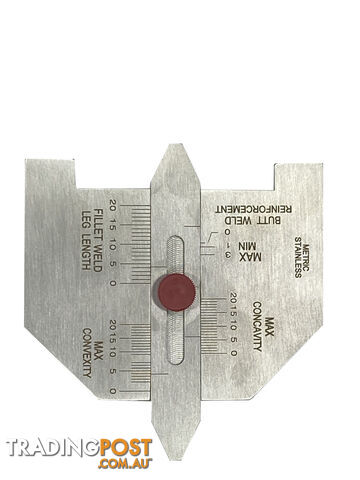 Automatic Weld Size Gauge 2.5" x 3" CAT6