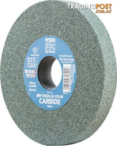 Bench Grinding Wheel 150mm x 20mm Silicon Carbide Green BW 15020-32 CN 120...