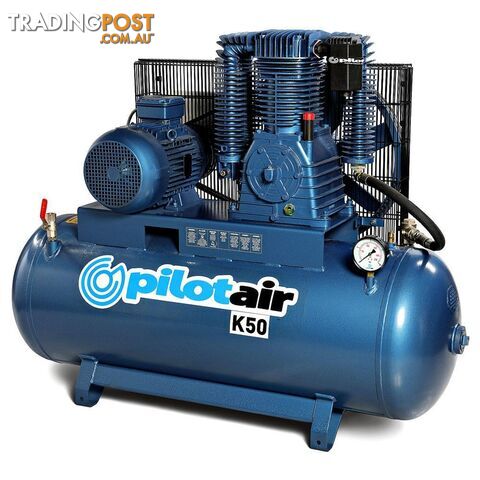 Reciprocating Air Compressor 415V/ 7.5 KW/ 268 L Rec./ 888 L/min FAD K50