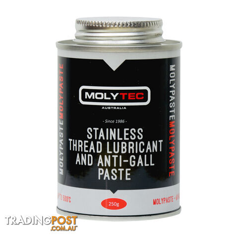 Anti-Gall Thread Paste 250g Brush Top Tin Molytec M801 Pack of 12