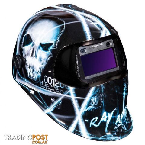 3Mâ¢ Speedglasâ¢ 100V Welding Helmets Graphics Xterminator 752220