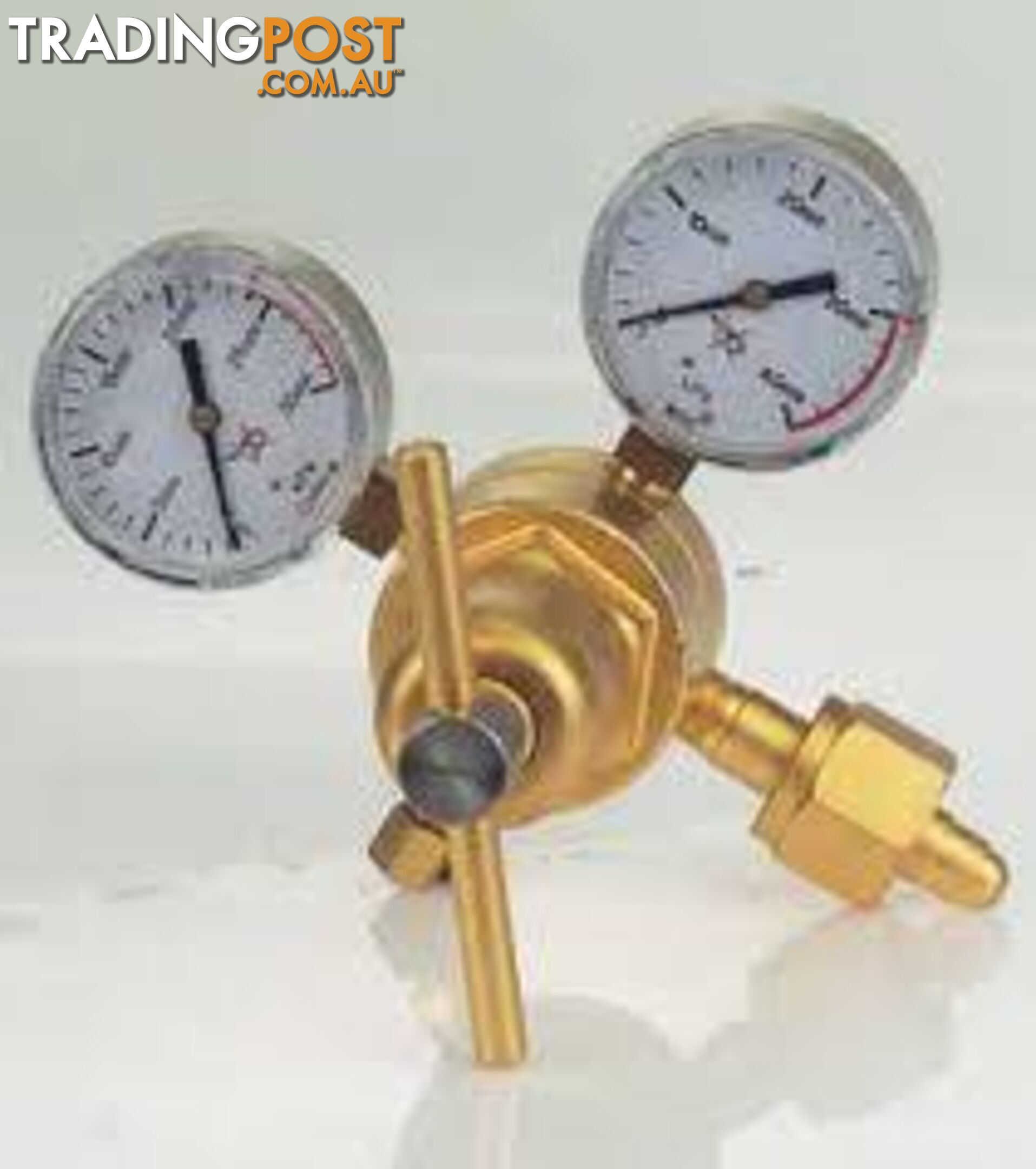 Harris Model 987, Nitrogen, Self Relieving, Side Inlet Regulator
