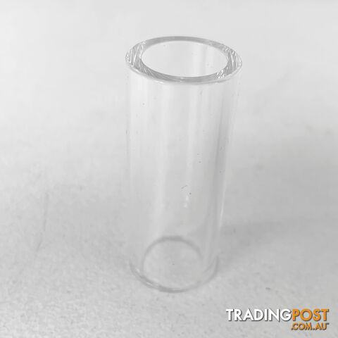 Long Pyrex Clear Cup F=19.5mm L=47.0mm Unimig 3P8GS