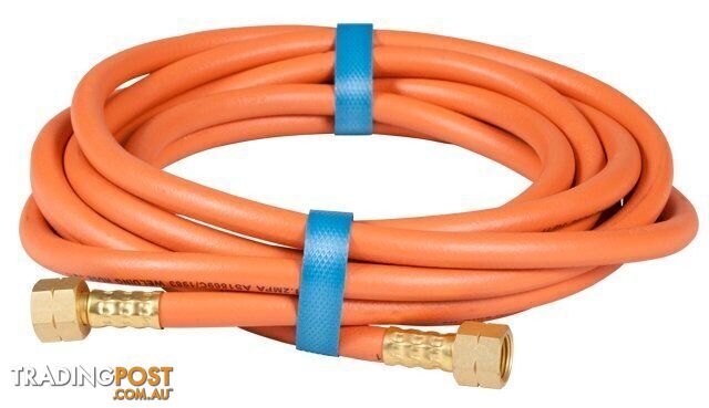 Hose Set 5 Metres (5 mm ID Orange) 5/8 Female LH Fittings 4-SLP5M