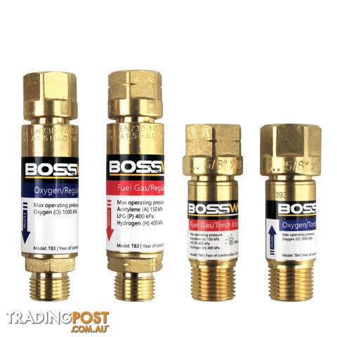 Bossweld Oxy/LPG Cutting/ Brazing Kit With Flashback Arrestors - photo 3 of 3