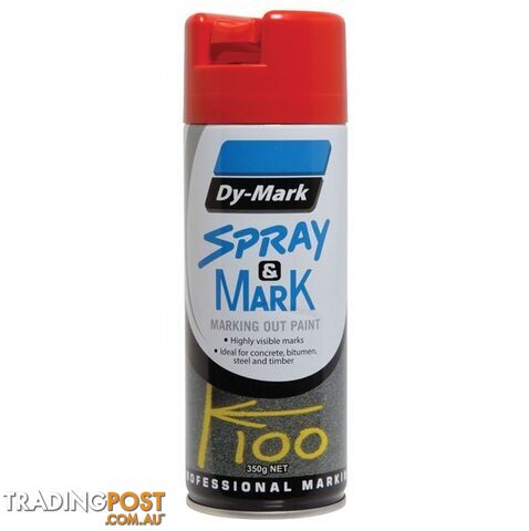 Red Spray & Mark Marking Out Paint 350g 40013502