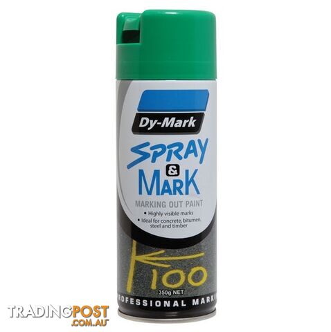 Green Spray & Mark Marking Out Paint 350g 40013504