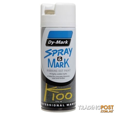 White Spray & Mark Marking Out Paint 350g 40013511