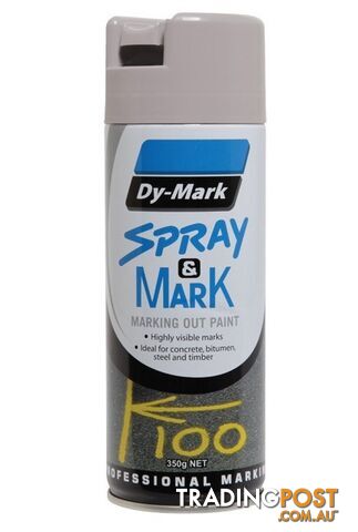 Grey Spray & Mark Marking Out Paint 350g 40013513