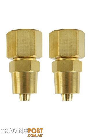 400190 Bossweld LP112 Hose Connector Right Hand Oxygen (Pkt 2) - photo 3 of 3