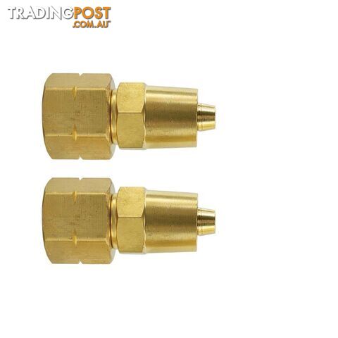 400191 Bossweld LP240 Hose Connector Left Hand Fuel (Pkt 2) - photo 2 of 3