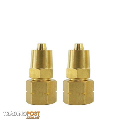 400191 Bossweld LP240 Hose Connector Left Hand Fuel (Pkt 2)