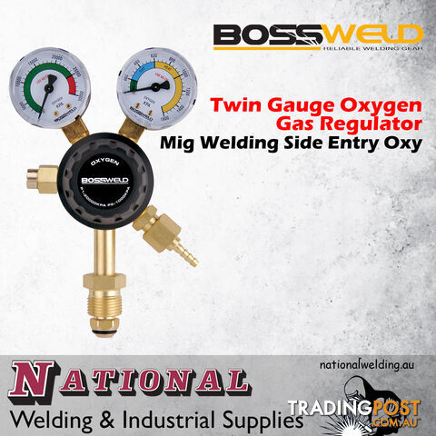 Oxygen Regulator Side Entry Bossweld 400205 - photo 2 of 2
