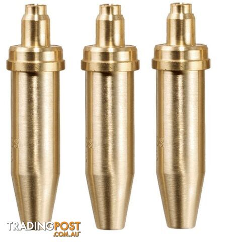 Oxy/Acetylene Type 41 Cutting Tip 3 Pack Size 8/12/15 Bossweld 400910